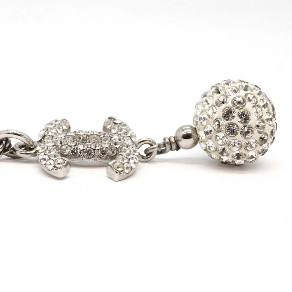 CHANEL Authentic Silver Logo Necklace - Picture 7 of 7